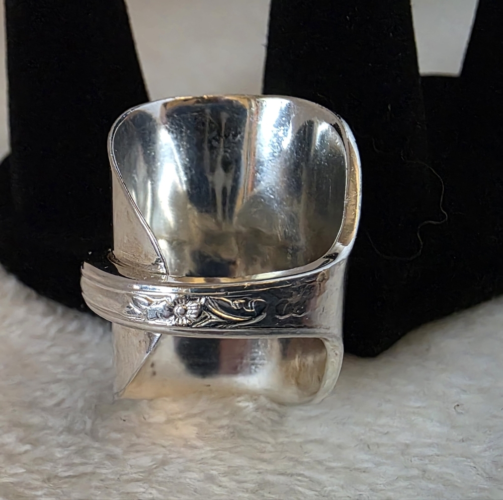 Silver Spoon Ring - image 5